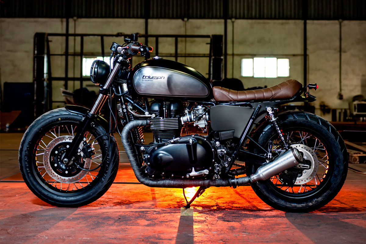 Macco Motors, Triumph Bonneville, cafe racer