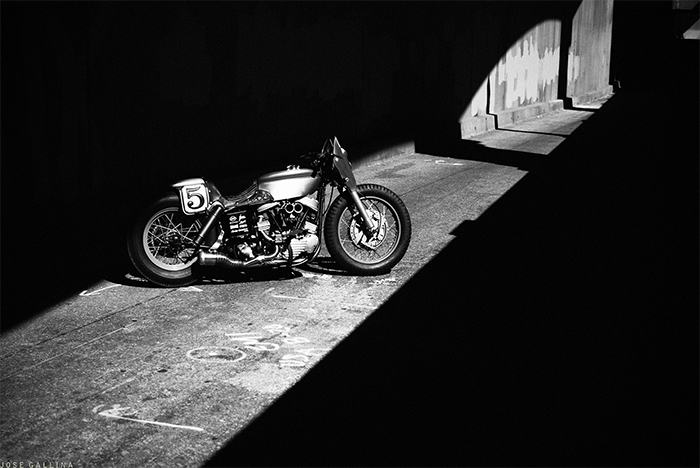 Noise Cycles Harley Davidson Panhead - photo Jose Gallina