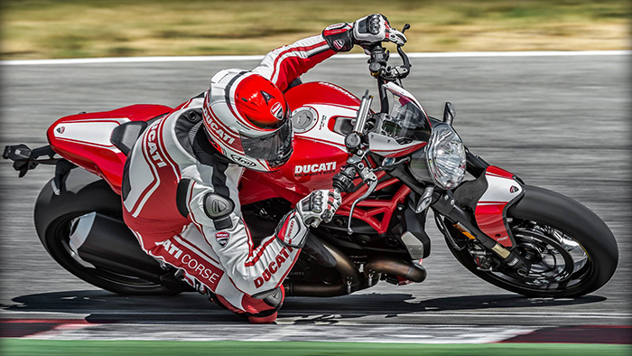 Ducati Monster 1200 R in action