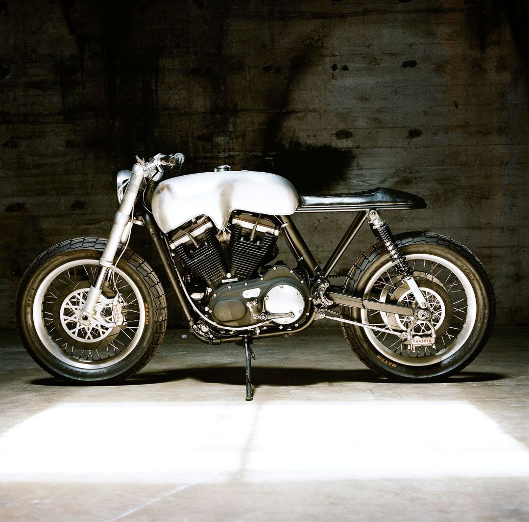The Hardley custom Harley-Davidson by Revival Cycles left side