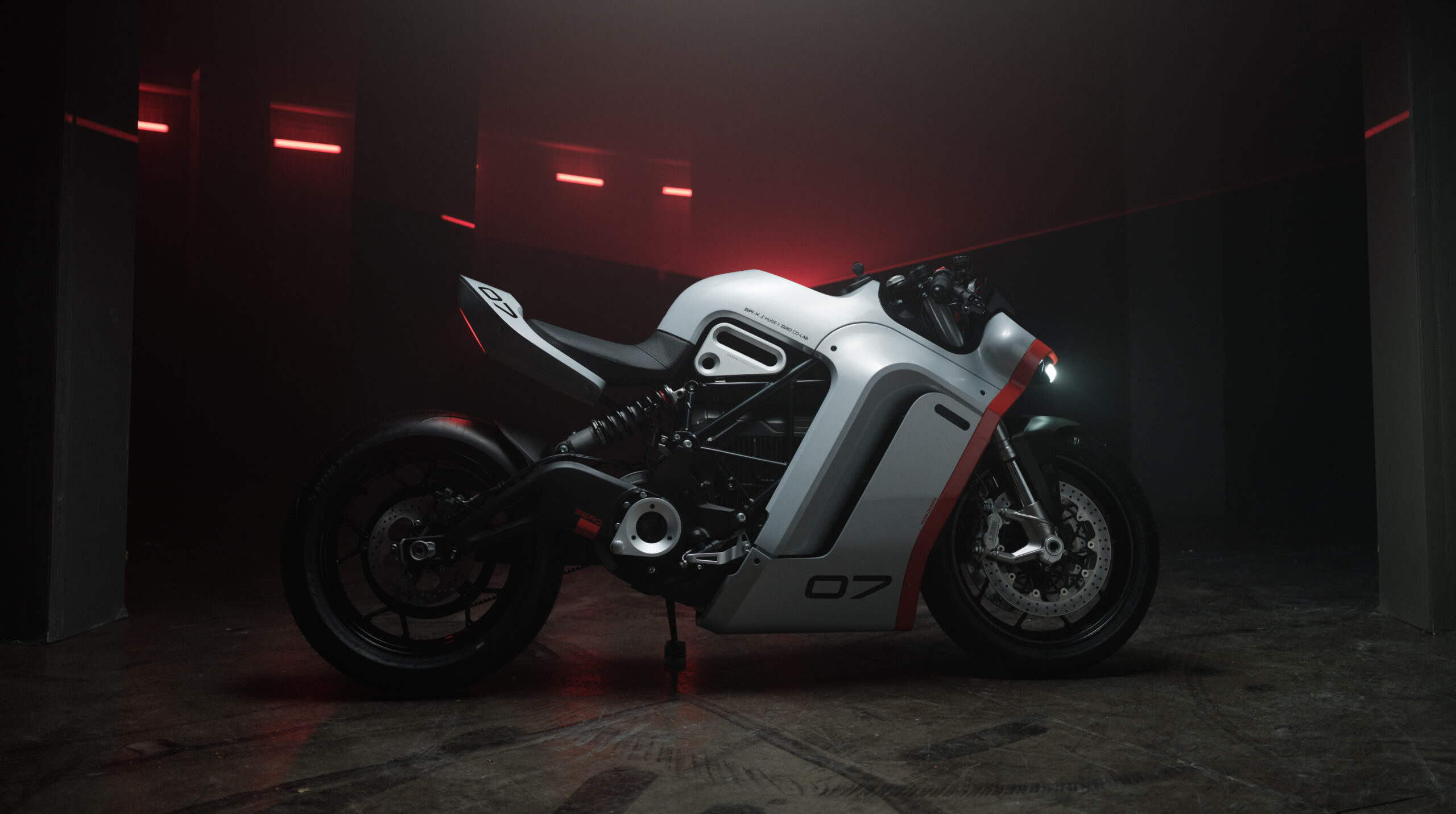 Zero x Huge Design Custom SR-X Electric Motorcycle