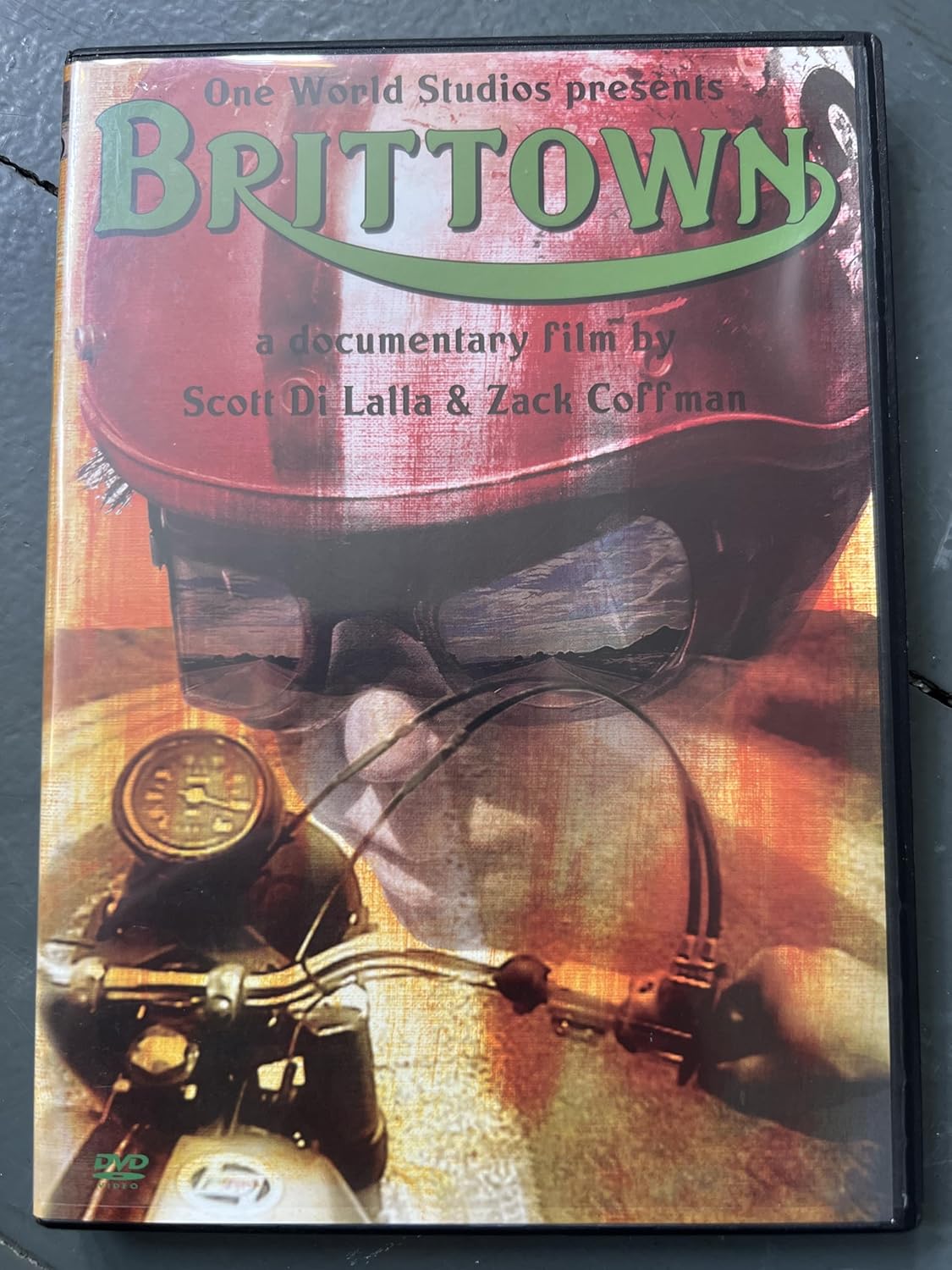 Brittown motorcycle documentary DVD cover
