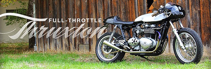For Sale :: Custom Triumph Thruxton Cafe Racer