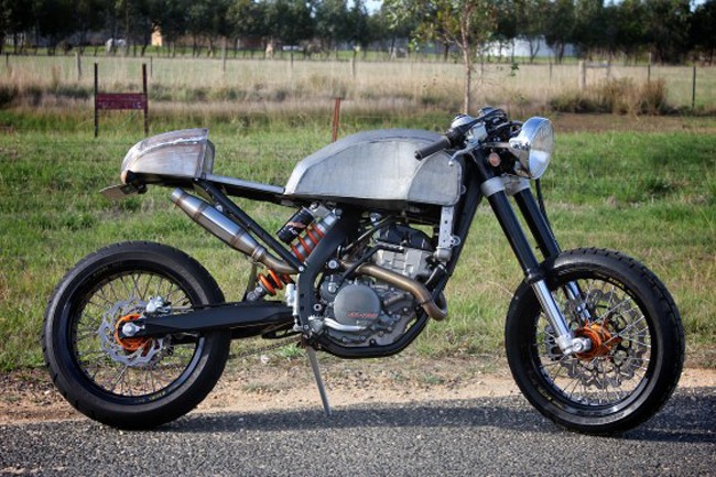 How to build your own custom KTM cafe racer
