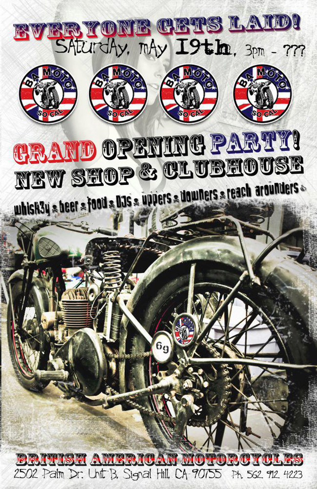 BA Moto Grand Opening Party