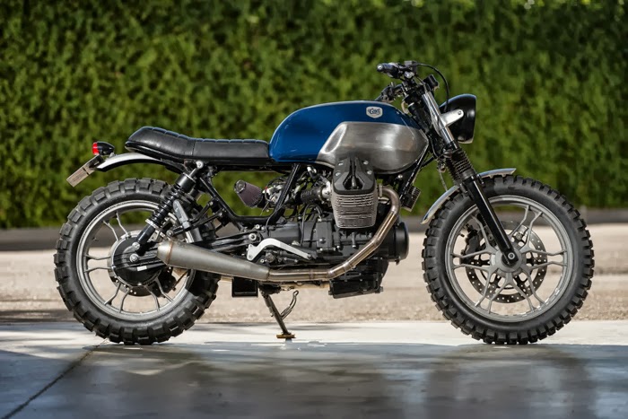 Cafe Racer Dreams’ Moto Guzzi V7 Stone
