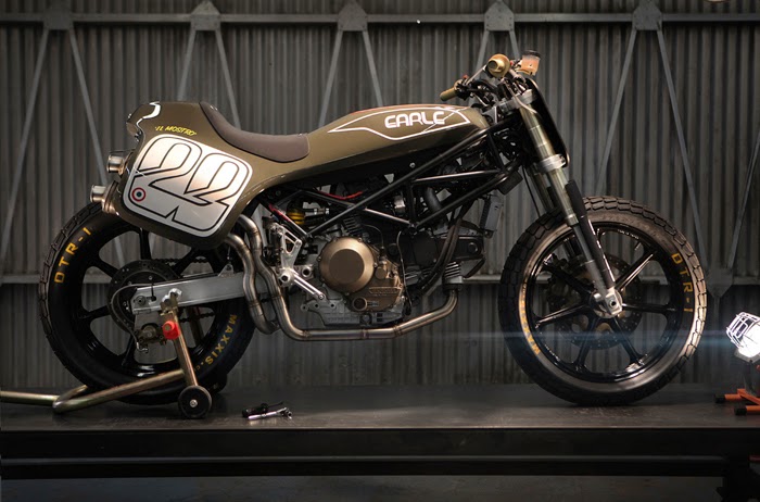 Custom Ducati Tracker by Earle Motors