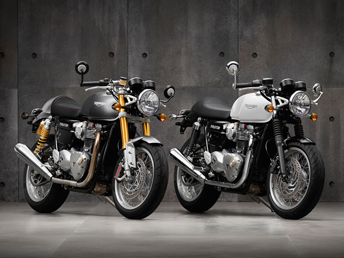 2016 Triumph Thruxton and Thruxton R