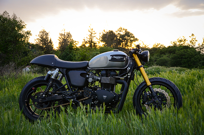 Spiksplinternieuw Bullitt OG :: Triumph Cafe Racer Custom Build - The Bullitt JF-67