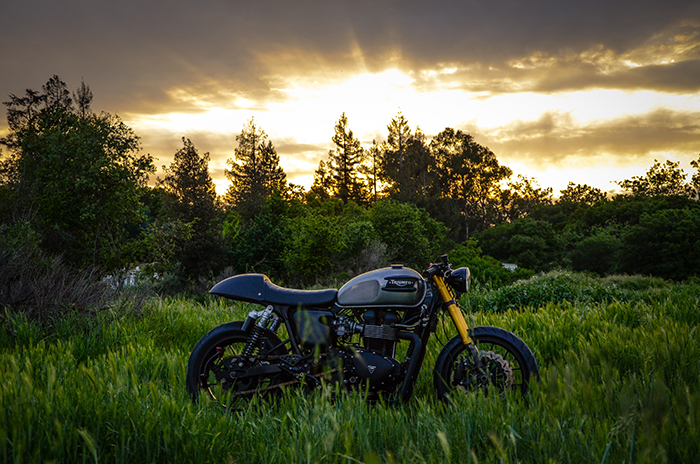 Custom Triumph Bonneville