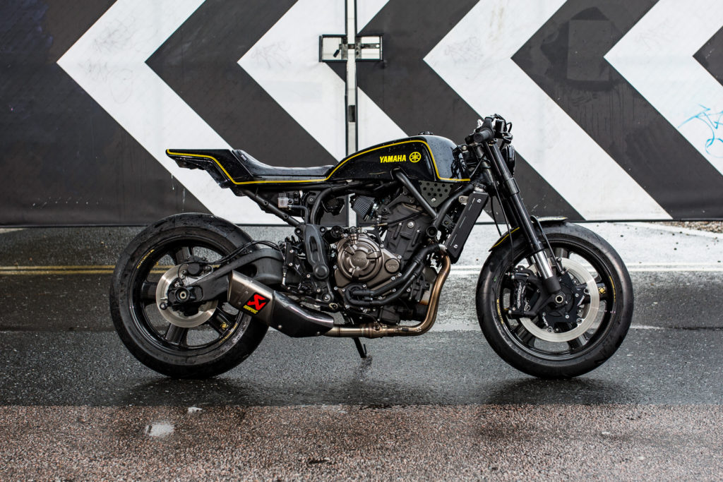 rough crafts xsr700 cafe racer