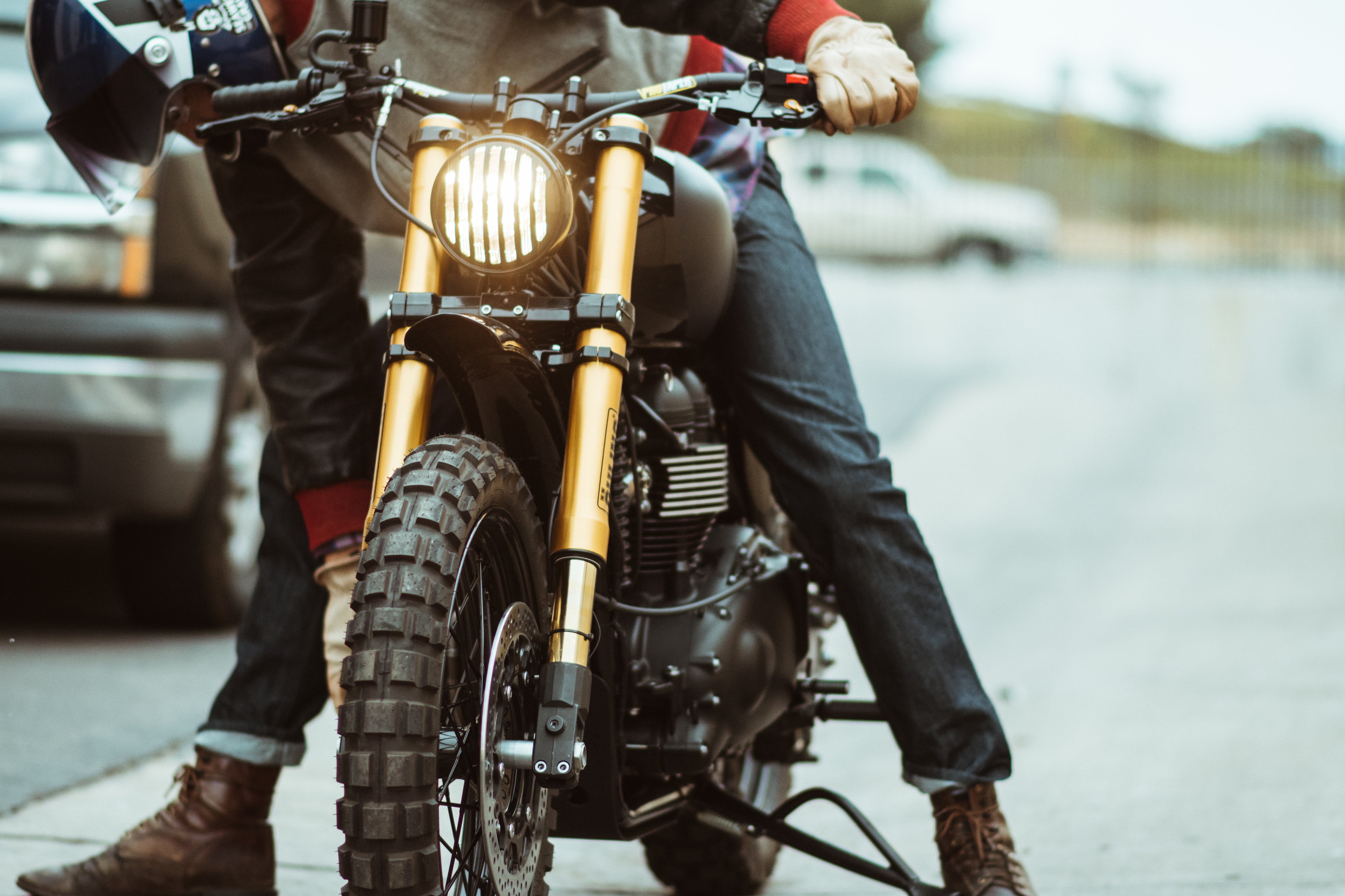 Triumph scrambler lifestyle