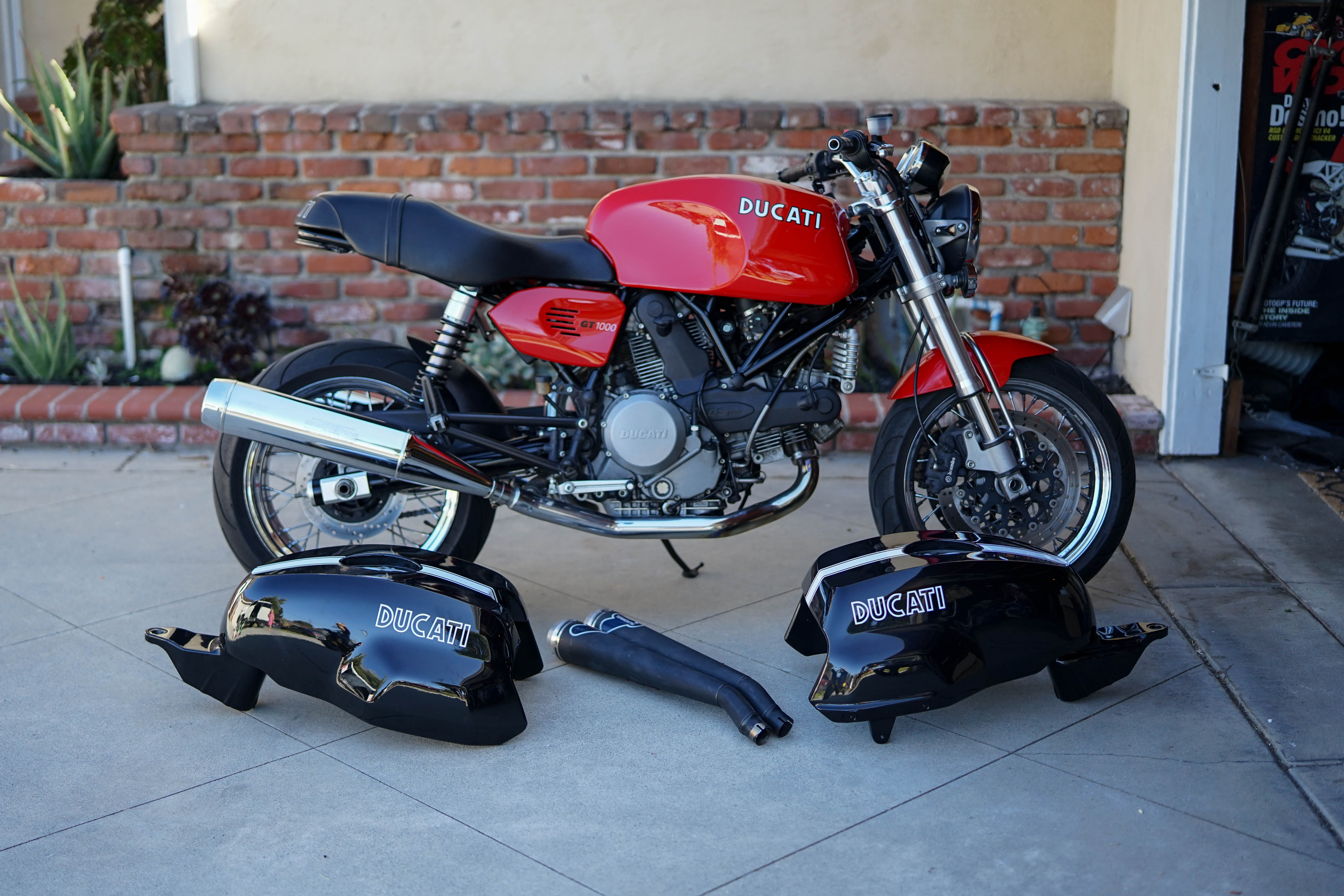 Our Ducati GT1000 is for sale - The Bullitt