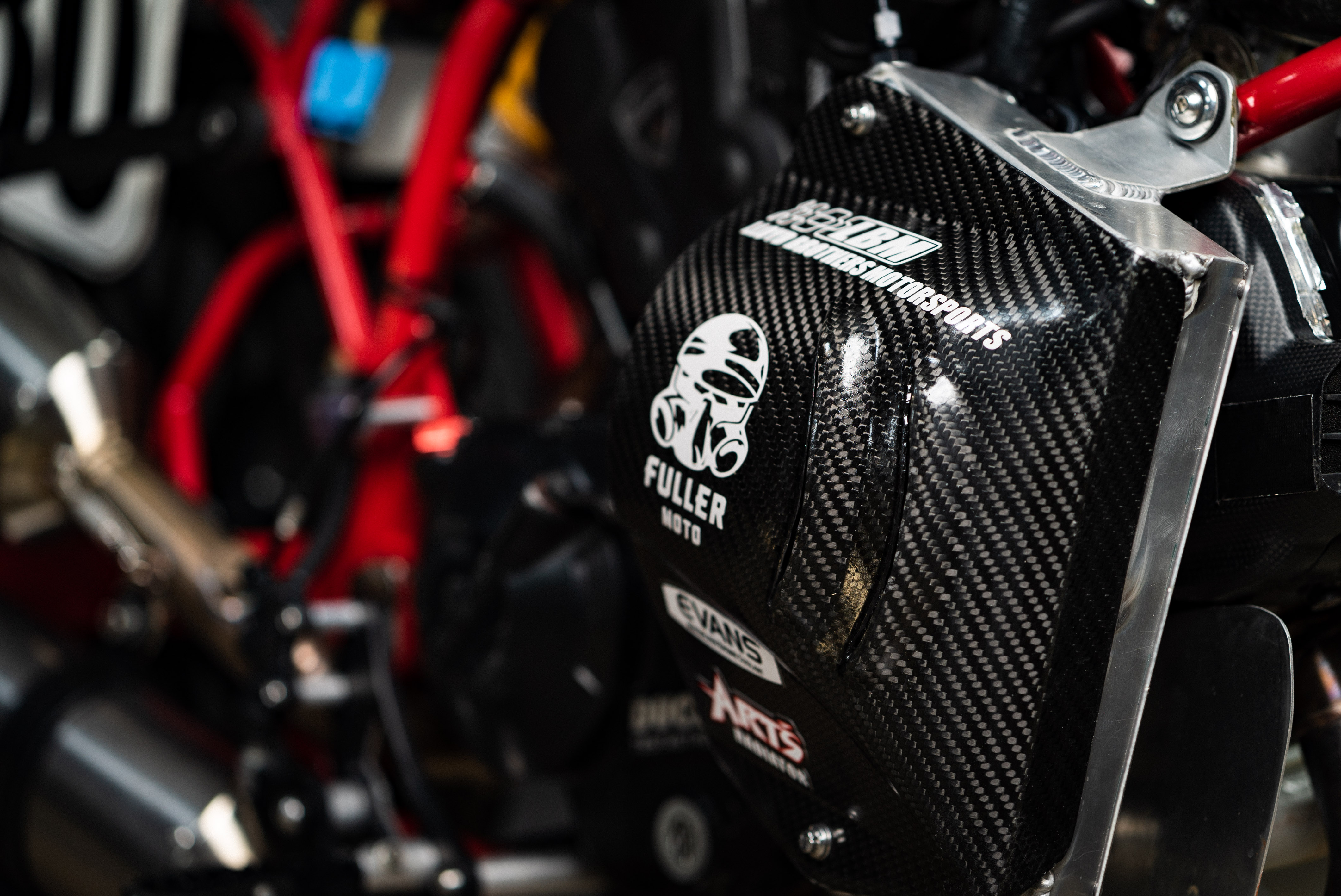 Ducati Monster 821 custom radiator