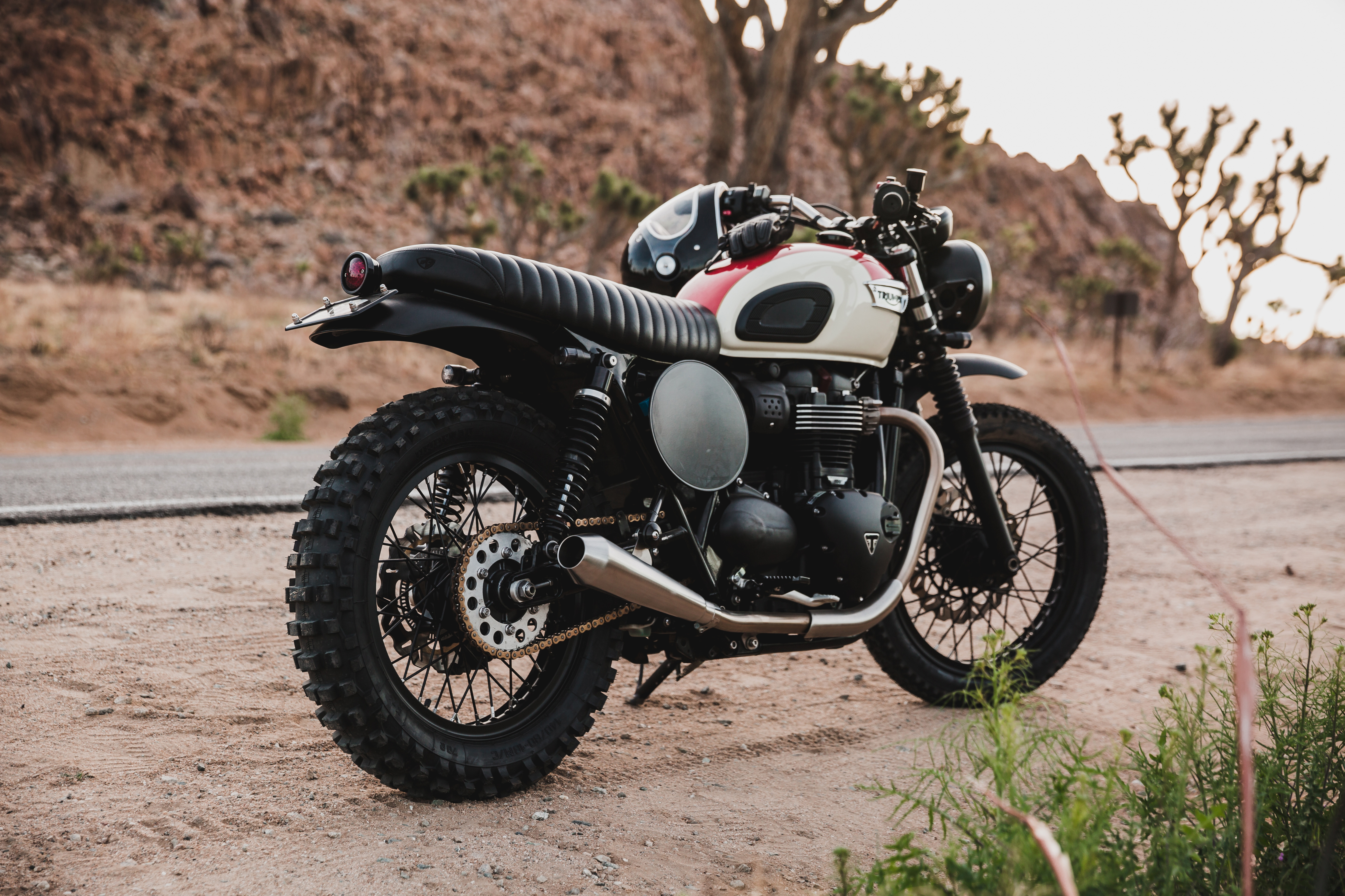 Triumph Street Twin Desert Sled