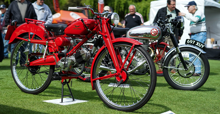 The Quail Motorcycle Gathering - vintage moto guzzi