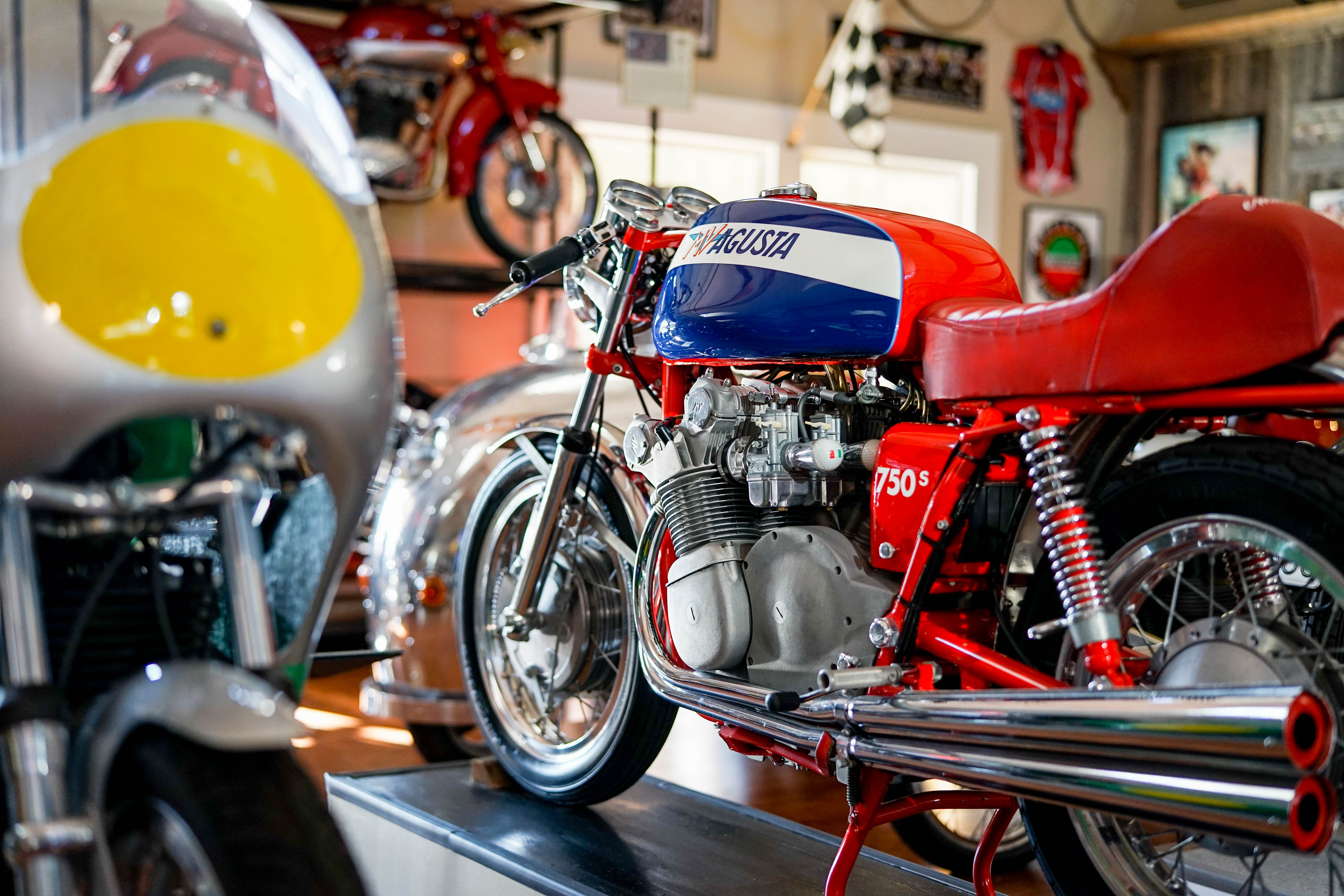 A lovely MV Agusta 750 Sport at Moto Talbott Museum