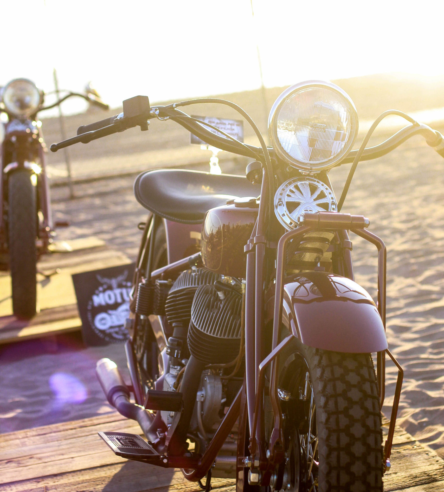 Vintage Indian Motorcycle