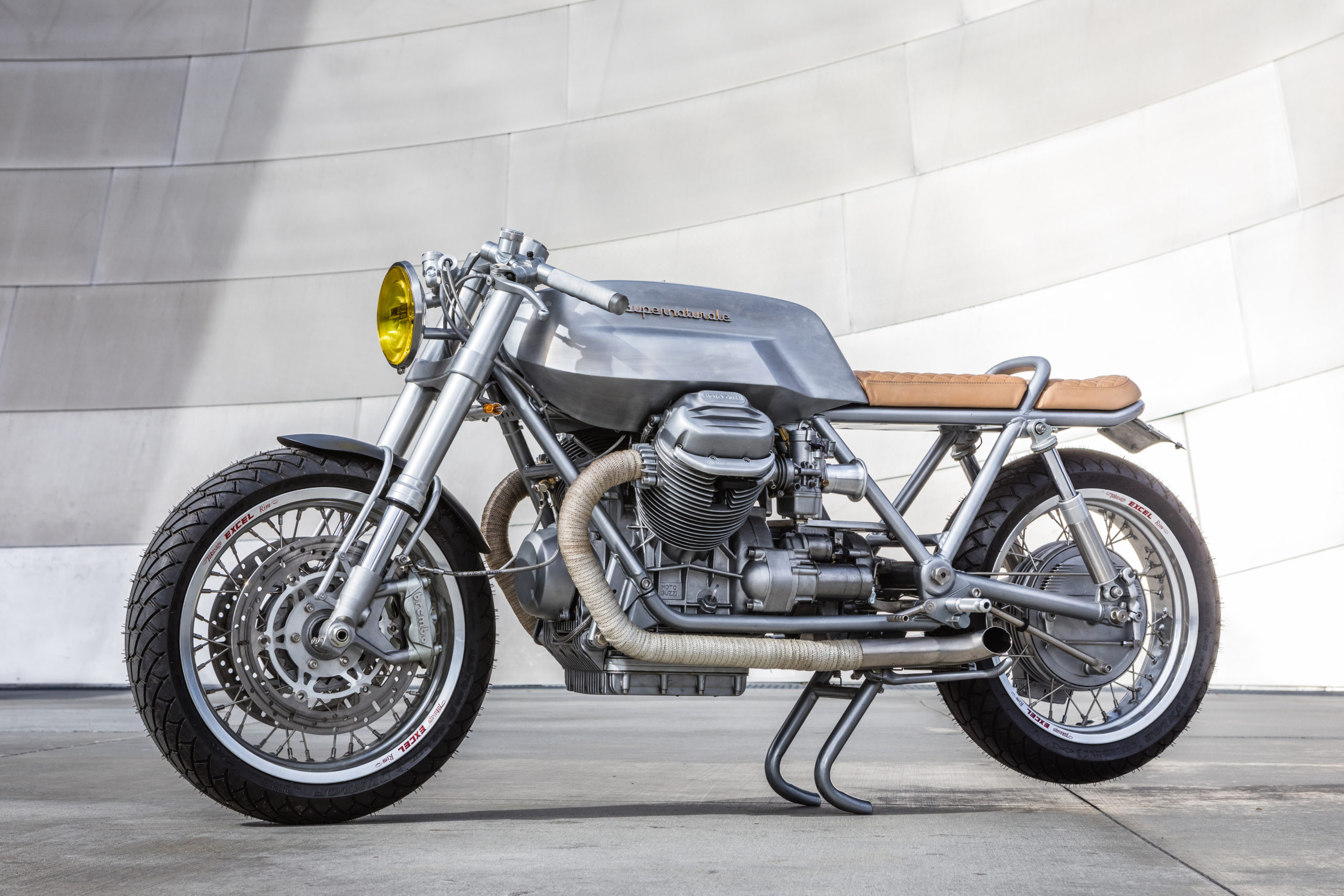 moto guzzi supernaturale – motorcycle art by hugo eccles