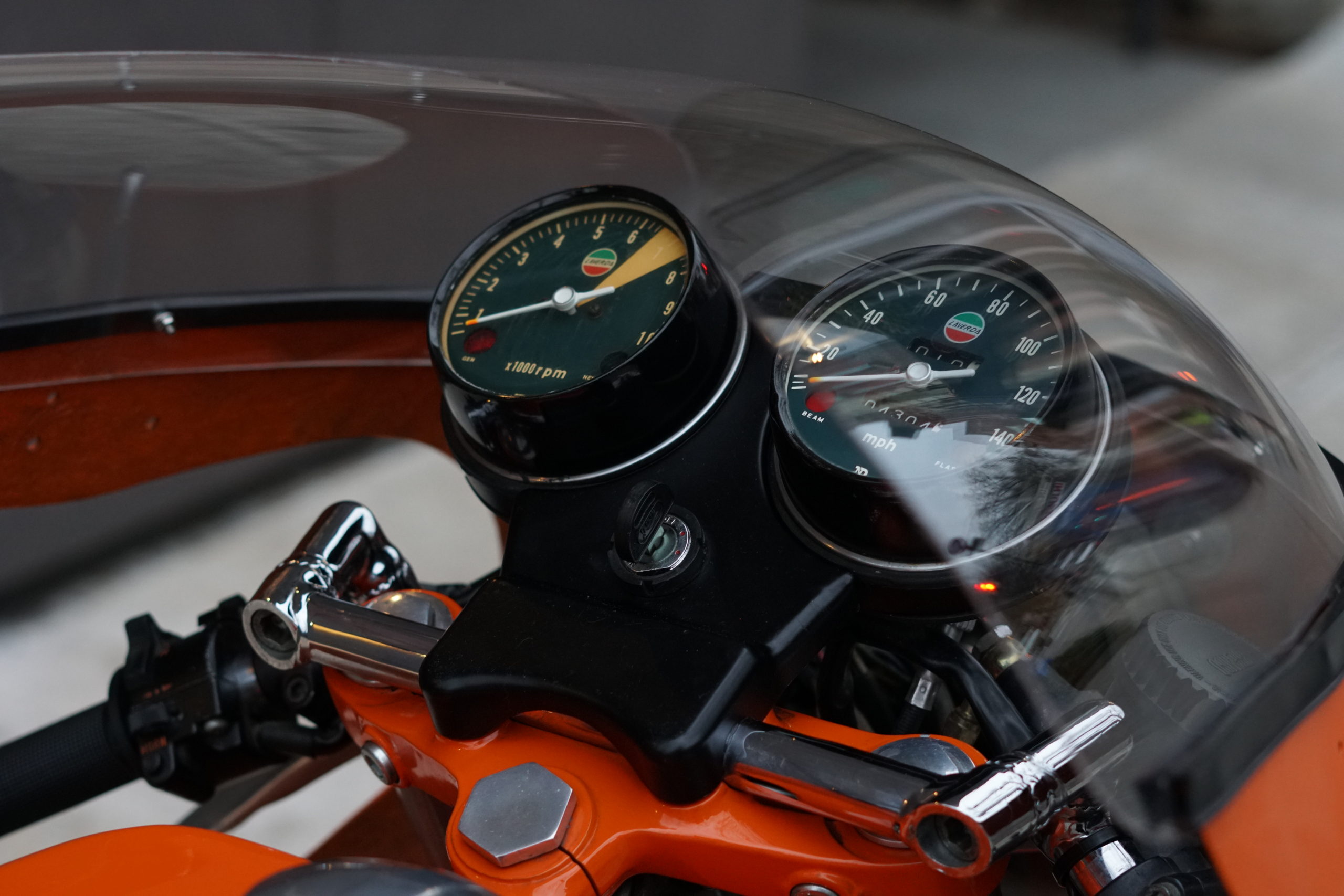 1974 Laverda SFC gauges