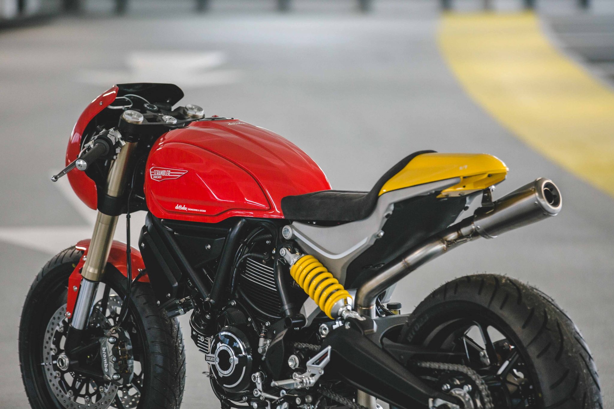 deBolex Engineering Scrambler Ducati cafe racer