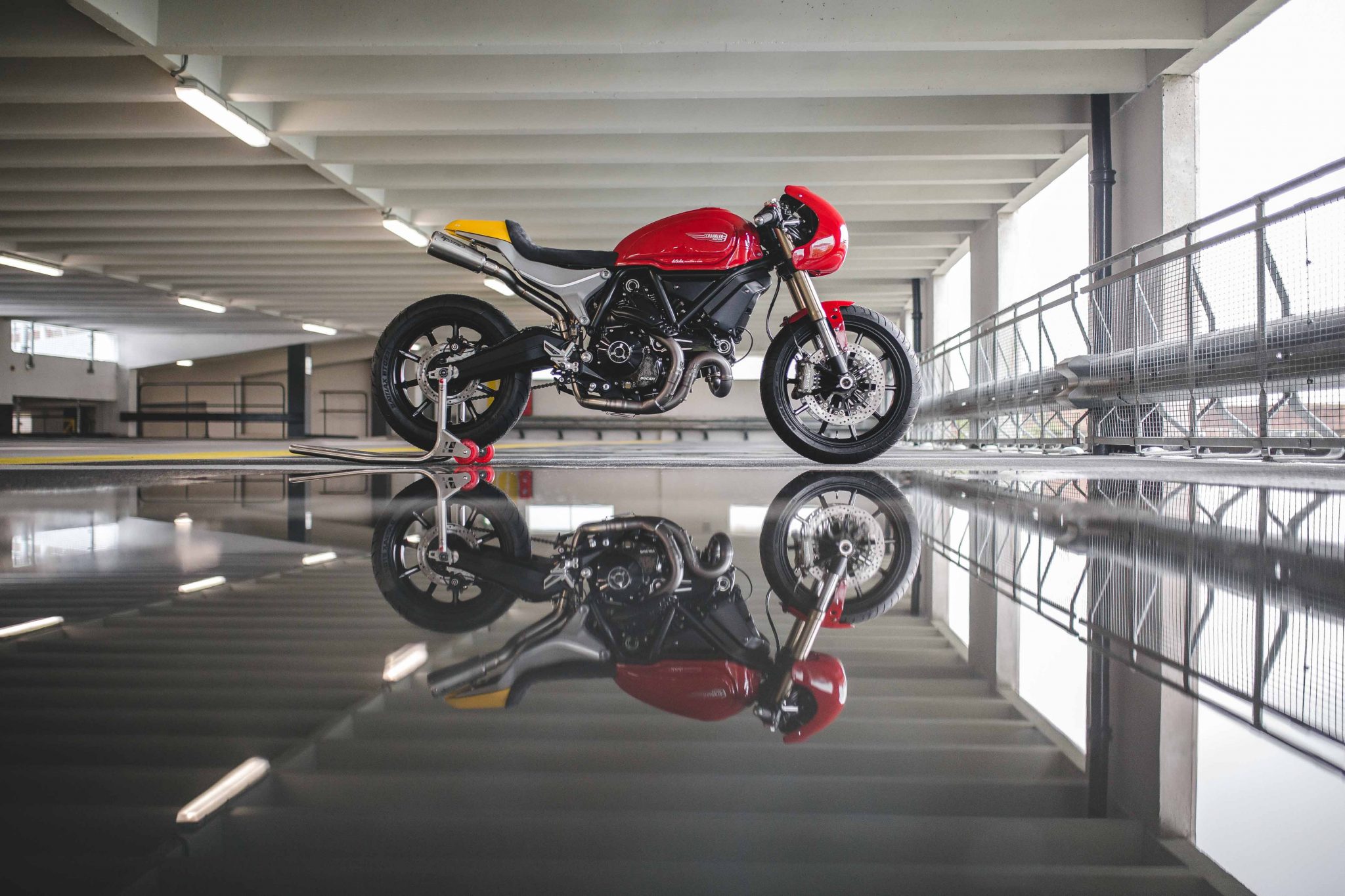 Scrambler Ducati Cafe Racer by deBolex Engineering