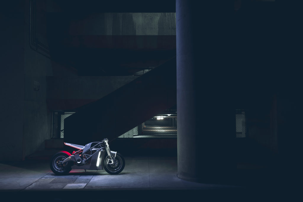 Zero XP custom electric motorcycle