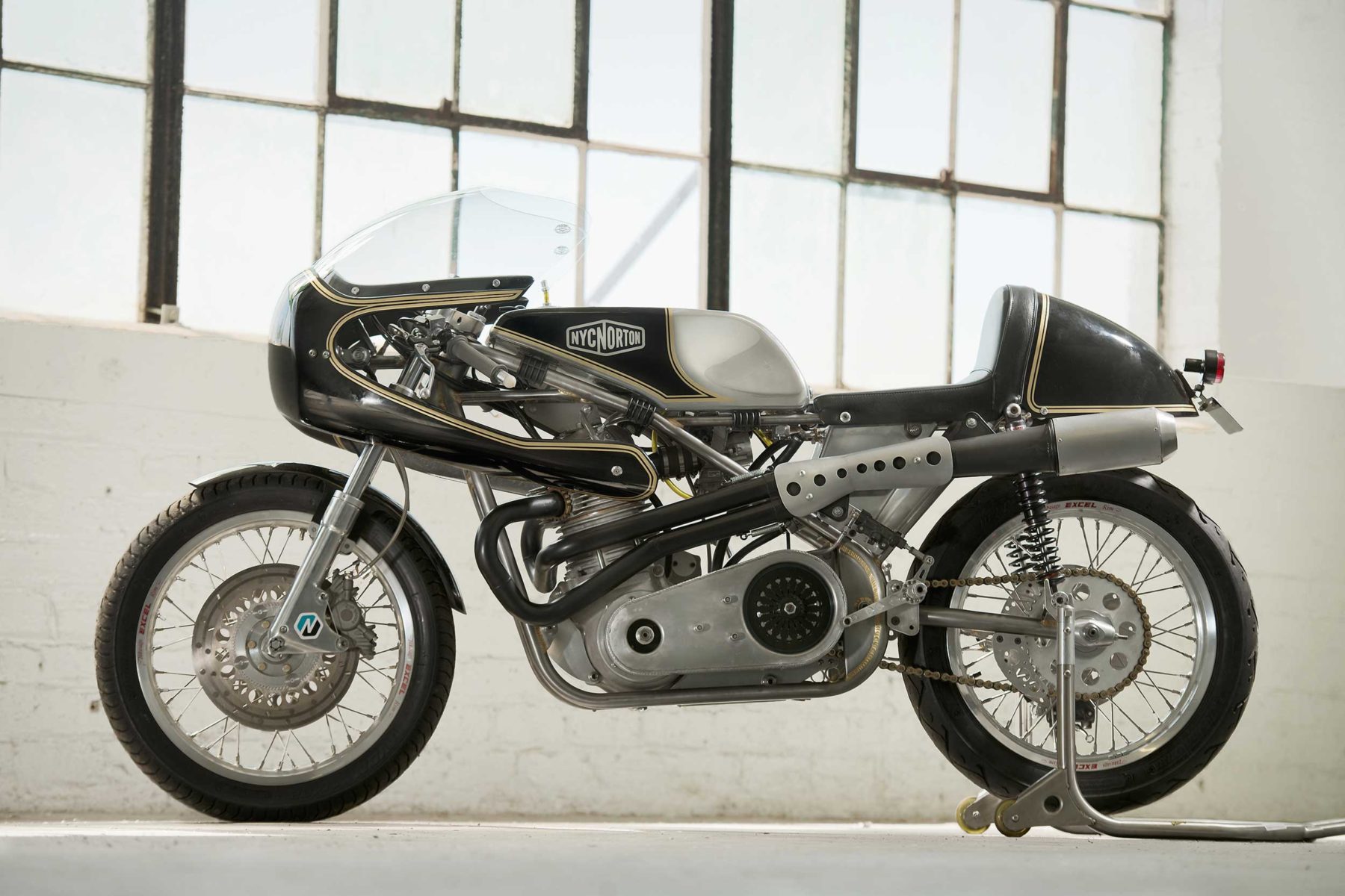 NYC Norton Seeley Commando Cafe Racer