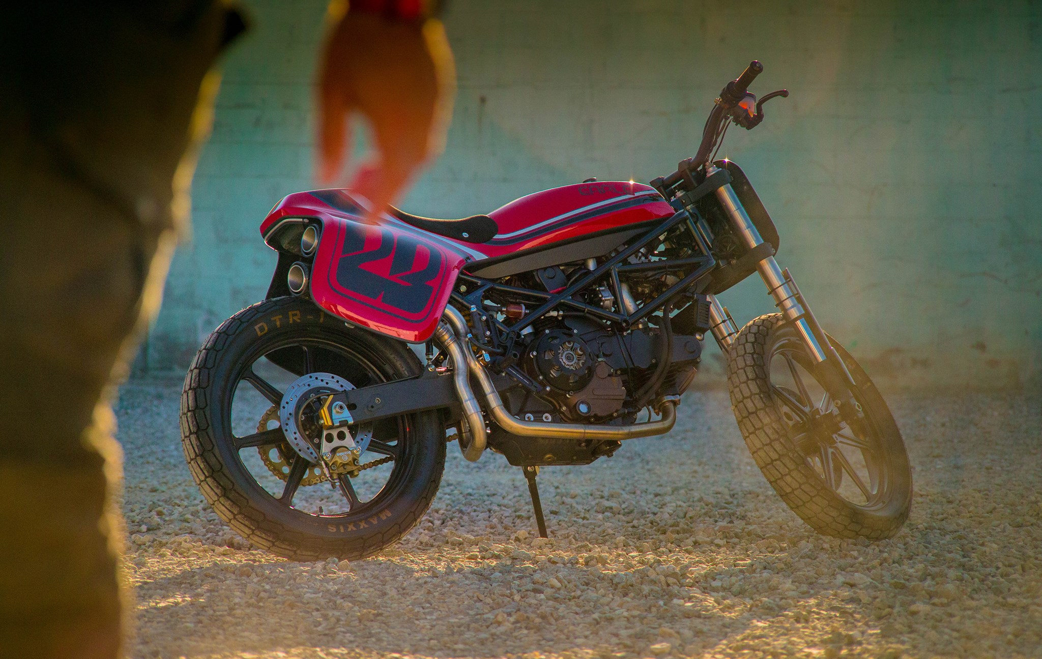 Custom Ducati Monster by Alex Earle