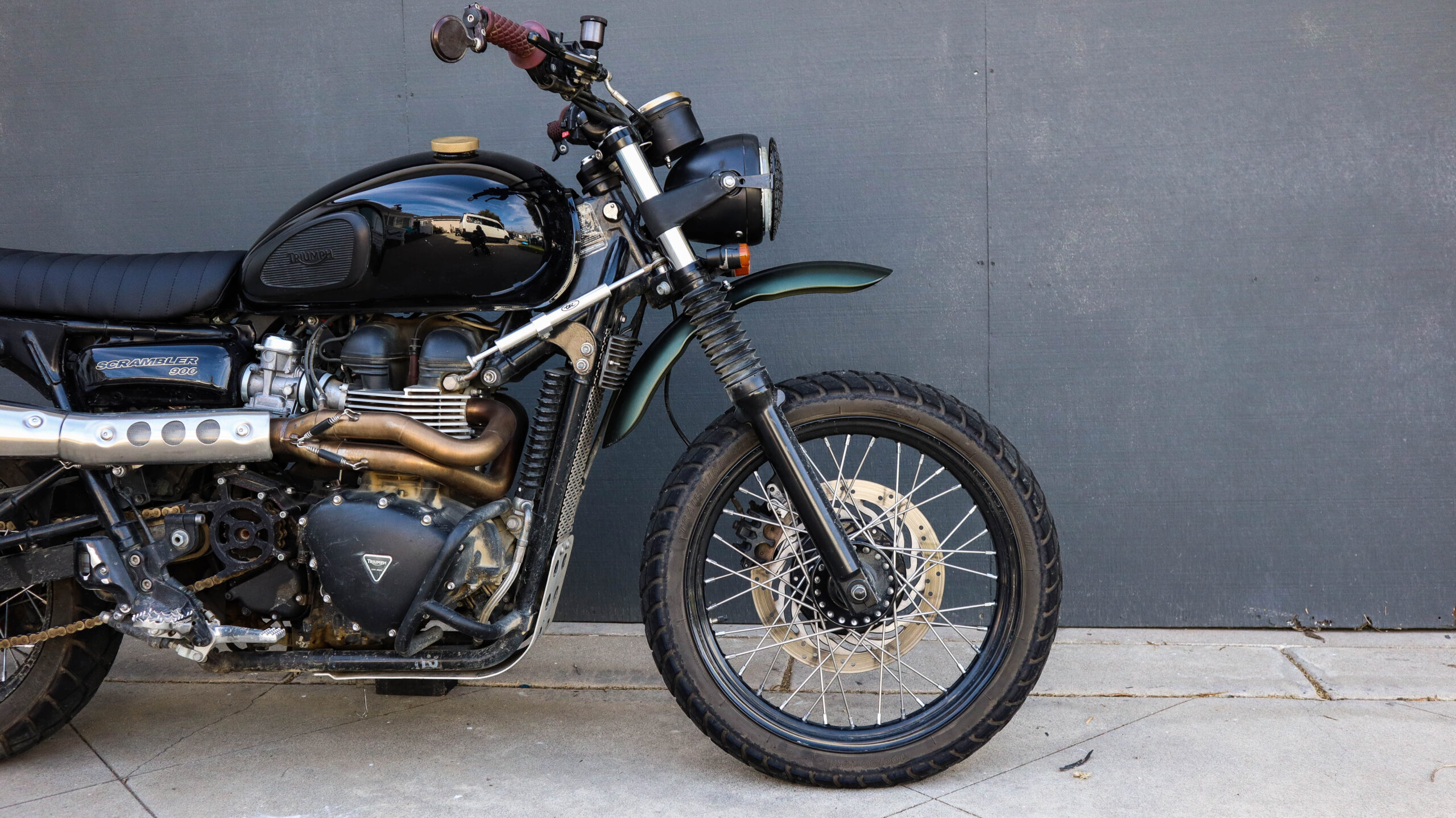 Triumph scrambler deals 900 seat