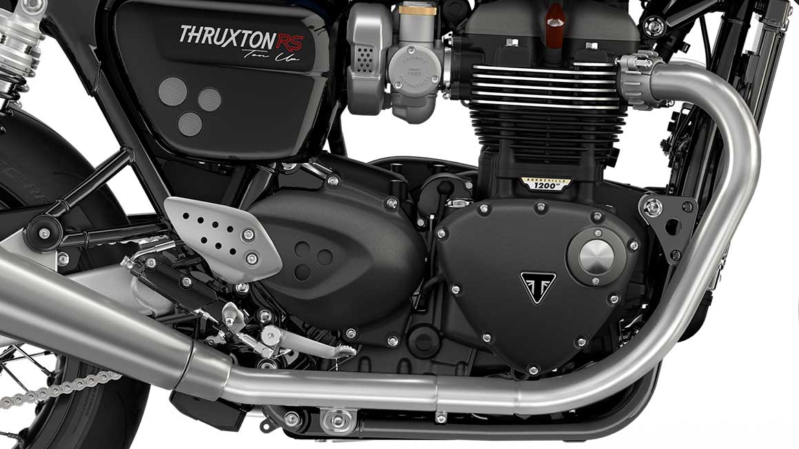Thruxton RS Ton Up engine