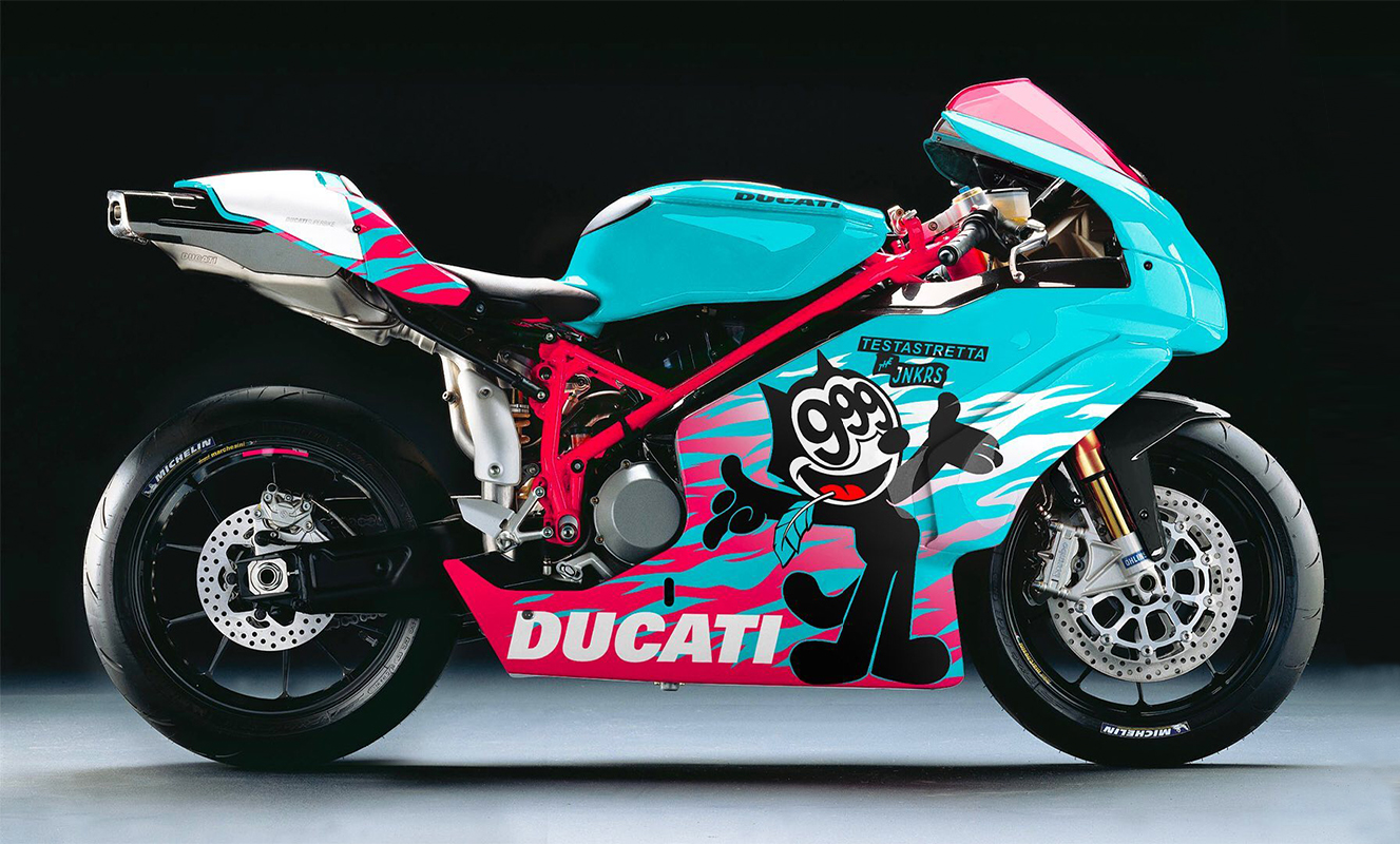 Custom Ducati 999 Superbike by The Junkers The Bullitt