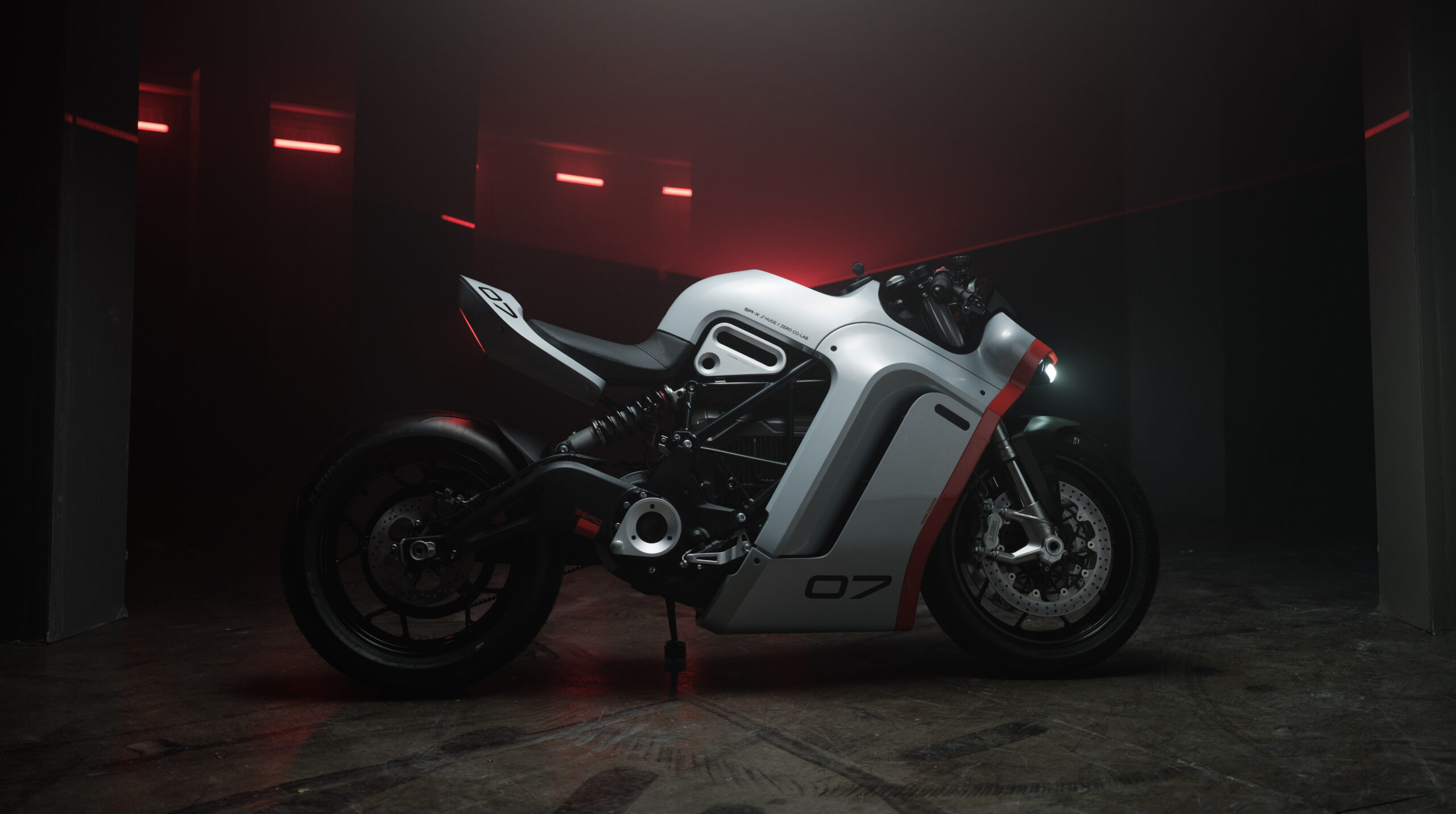 Zero Motorcycles SR-X custom build with Huge Design