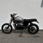 Bullitt OG2 tank update. Custom Triumph desert sled by Pat Flynn of The Bullitt
