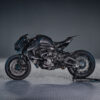 Full side view of the custom Ducati Monster 937 Silhouette R by Rough Crafts