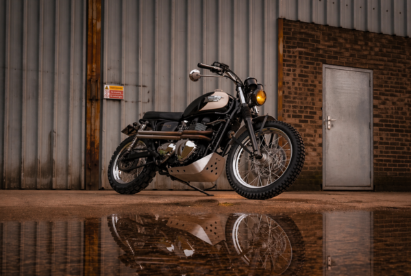 Triumph T100 Desert Sled custom build